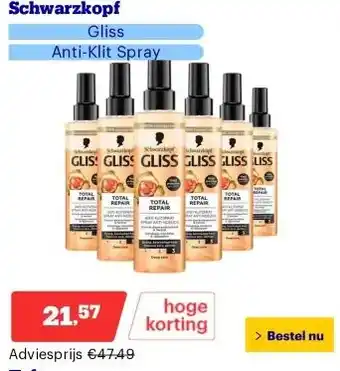 Bol.com Schwarzkopf aanbieding