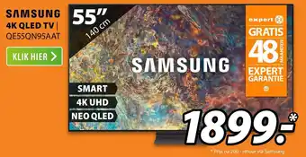 Expert Samsung 4k qled tv aanbieding