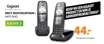 Expert Gigaset dect huistelefoon aanbieding