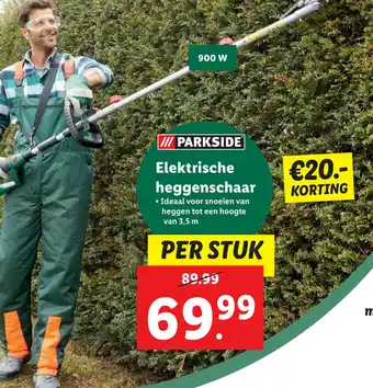 Lidl Parkside Elektrische heggenschaar aanbieding