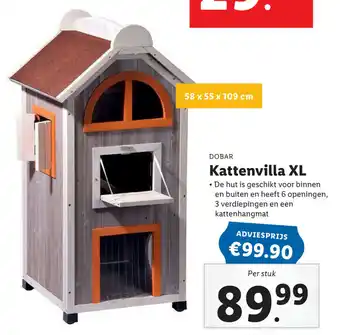 Lidl Kattenvilla XL aanbieding