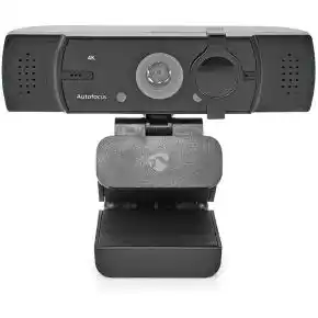 Bol.com Nedis Webcam - Full HD@60fps / 4K@30fps - Automatische Scherpstelling - Ingebouwde Microfoon - Zwart aanbieding
