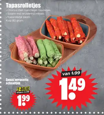 Dirk Tapasrolletjes aanbieding