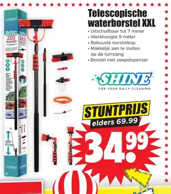 Dirk Telescopische waterborstel XXL aanbieding