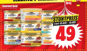 Dirk Gourmet Gold 85 gram aanbieding