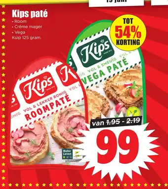 Dirk Kips paté aanbieding