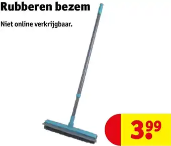 Kruidvat Rubberen bezem aanbieding