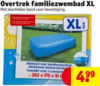 Kruidvat Overtrek familiezwembad XL aanbieding