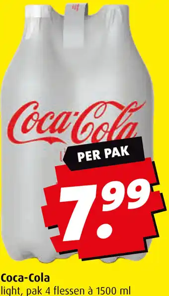 Boni Coca-Cola light, 4 x 1500 ml aanbieding