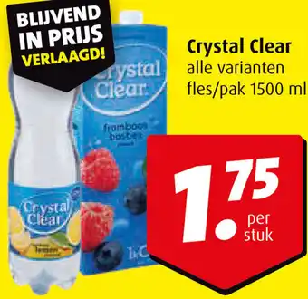 Boni Crystal Clear  1500 ml aanbieding