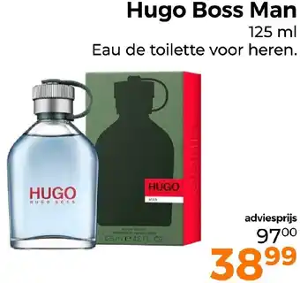 Trekpleister Hugo Boss Man 125ml aanbieding