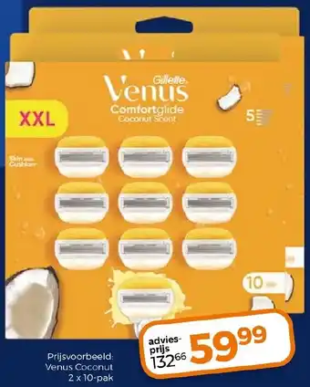 Trekpleister Venus Coconut 2 x 10-pak aanbieding