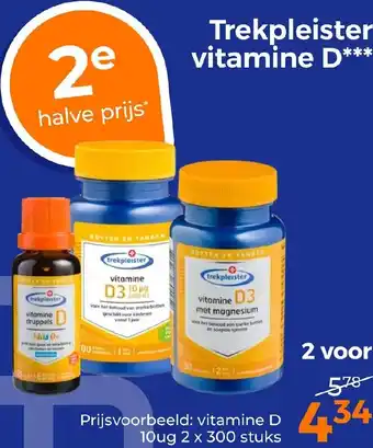 Trekpleister vitamine D aanbieding