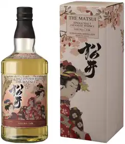 Gall & Gall The Matsui Kurayoshi Sakura Single Malt aanbieding