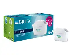 Lidl BRITA Waterfilter-patroon Maxtra pro All-In-One Pack 6 aanbieding