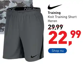 Intersport Knit Training Short Heren aanbieding