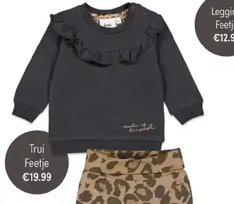 Baby & Tiener Trui Feetje aanbieding