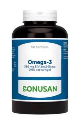 De Online Drogist Bonusan Omega-3 360mg EPA 240mg DHA Softgels aanbieding