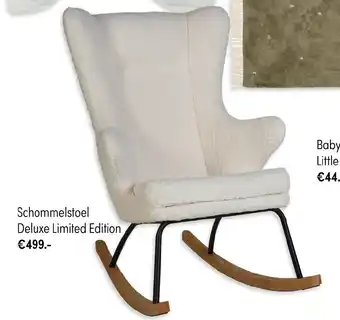 Baby & Tiener Schommelstoel Deluxe Limited Edition aanbieding