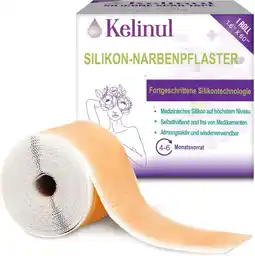 Amazon Siliconen littekenvellen (1,6 x 60 rol-1,5 m) - Zachte siliconen gel littekentape pijnloze siliconen tape rol - herbruikbare, aanbieding