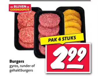 Nettorama Burgers aanbieding