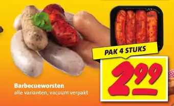 Nettorama Barbecueworsten aanbieding