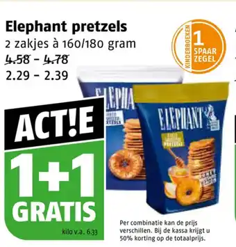 Poiesz Elephant pretzels aanbieding