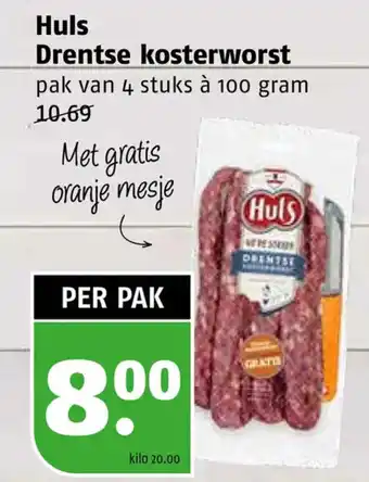 Poiesz Huls Drentse kosterworst aanbieding