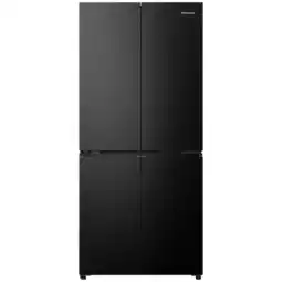 MediaMarkt Hisense Rq5p470safe Amerikaanse Koelkast Black Steel aanbieding