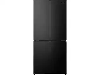 MediaMarkt Hisense Rq5p470safe Amerikaanse Koelkast Black Steel aanbieding