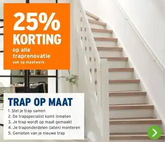 GAMMA alle traprenovatie ook op maatwerk aanbieding