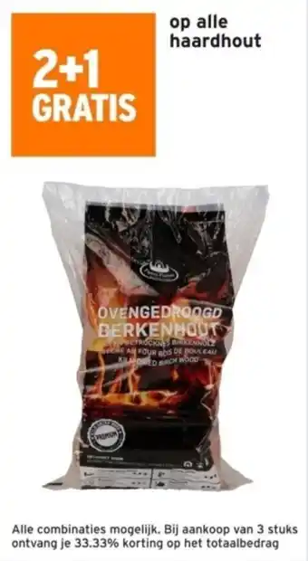 GAMMA alle haardhout aanbieding