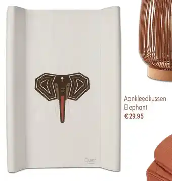 Baby & Tiener Aankleedkussen Elephant aanbieding