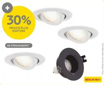 Praxis inbouwspots aanbieding