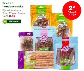 Welkoop Braaaf hondensnacks aanbieding