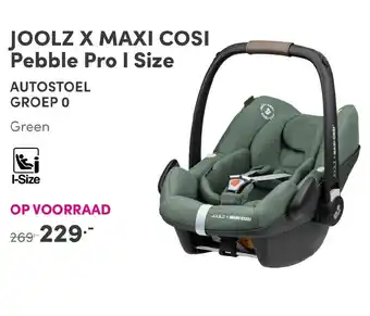 Baby & Tiener Joolz x maxi cosi Pebble Pro I Size autostoel groep 0 aanbieding