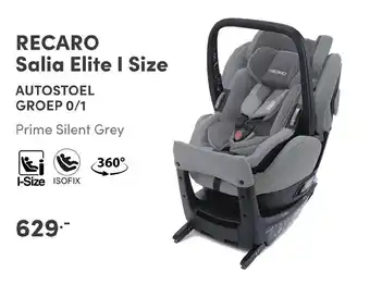 Baby & Tiener Recaro Salia Elite I Size autostoel groep 0/1 aanbieding