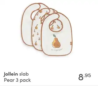 Baby & Tiener Jollein slab Pear 3 pack aanbieding