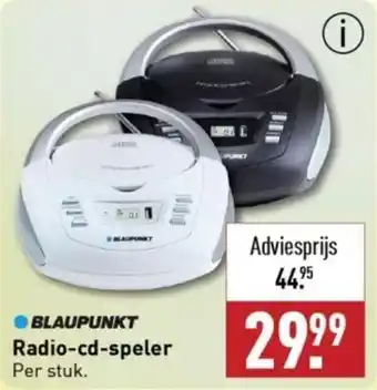 ALDI BLAUPUNKT Radio-cd-speler aanbieding