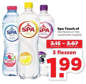 PLUS Spa Touch of 3*1L aanbieding