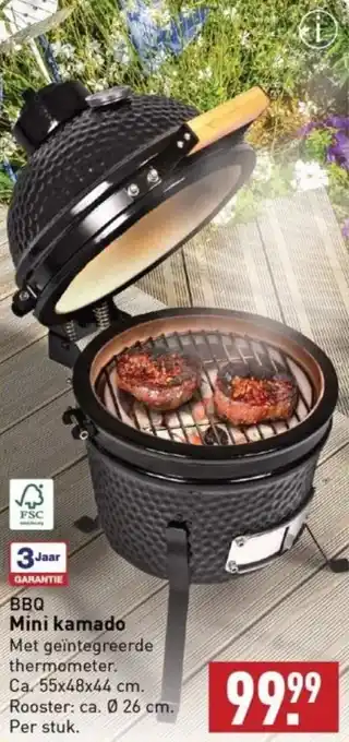 ALDI BBQ Mini kamado aanbieding