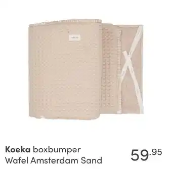 Baby & Tiener Koeka boxbmper Wafel Amsterdam Sand aanbieding