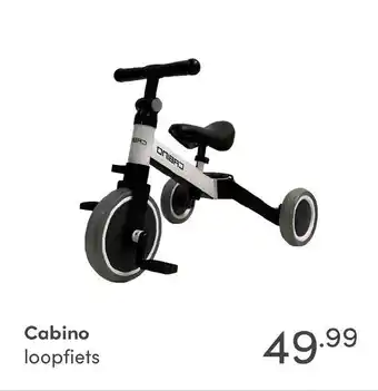 Baby & Tiener Cabino loopfiets aanbieding