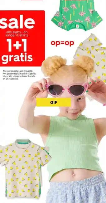 HEMA alle baby en kinder-t-shirts aanbieding
