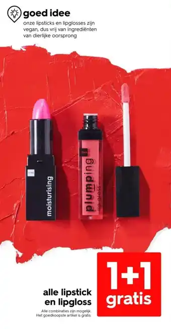 HEMA alle lipstick en lipgloss aanbieding