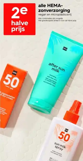 HEMA alle zonverzorging aanbieding