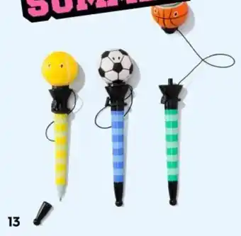 HEMA pen met schietende bal aanbieding