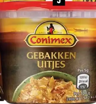 ALDI 5 Conimex gebakken uitjes aanbieding