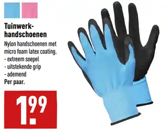 ALDI Tuinwerk- handschoenen idschoe aanbieding