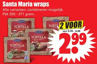 Dirk Santa Maria wraps aanbieding